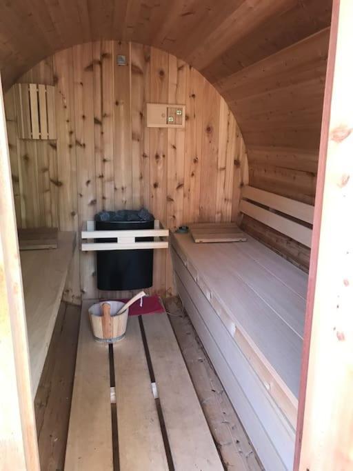 Houten Chalet/Bungalow In Het Bos, Sauna, Jacuzzi Meijel エクステリア 写真
