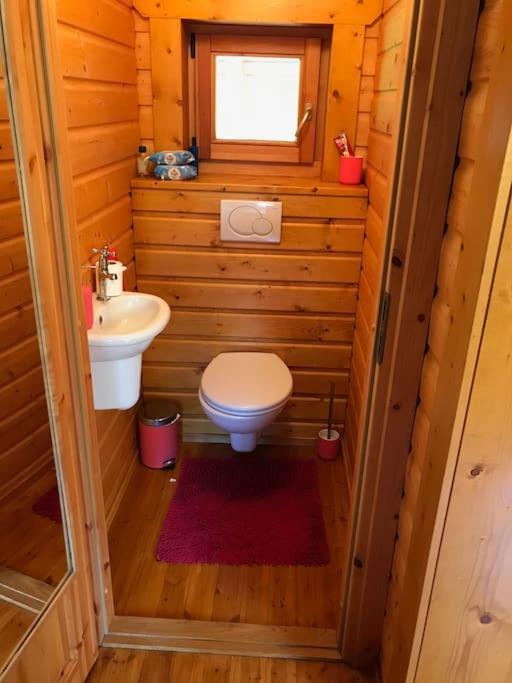 Houten Chalet/Bungalow In Het Bos, Sauna, Jacuzzi Meijel エクステリア 写真